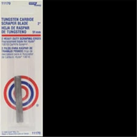 Hyde Industrial Blade Solutions Hyde Mfg 11171 2 in. Replacement Carbide Blade - 25 Per Pack 79423111716